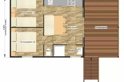 Image de Chalet du Vigneron - 2 Chambres 4 personnes