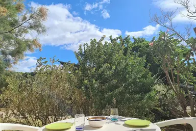 Image de Studio avec Terrasse, 4 Couchages, Parking Privé - Cap d'Agde