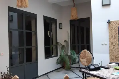 Image de Superbe chambre individuelle dans riad  centre de médinaMarrakech