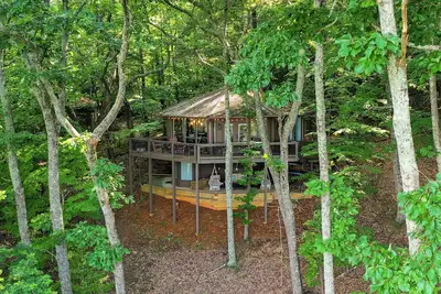 Image de Treetop Getaway with Amazing lake views!