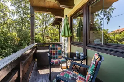 Image de Studio Bergblick avec vue sur les montagnes, balcon et Wi-Fi