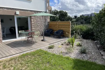 Appartement \"Ile Bono\" Avec Jardin, 800 ml Plage