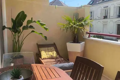 Image de Appartement cosy équipé avec terrasse entre Paris et Disney