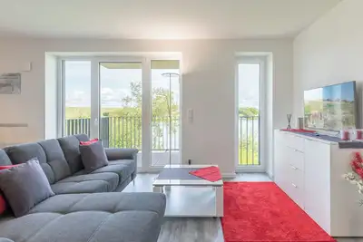 Image de Vacation apartment Auszeit am Deich on Nordstrand for up to 4 people