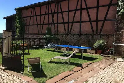 Image de appartement confortable dans maison alsacienne