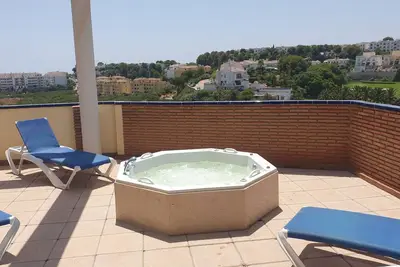 Ático avec jacuzzi privé à 5mn de la plage