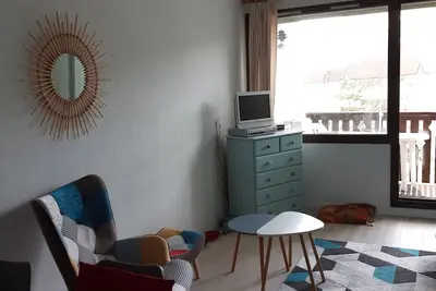 Image de charming studio with mountain view