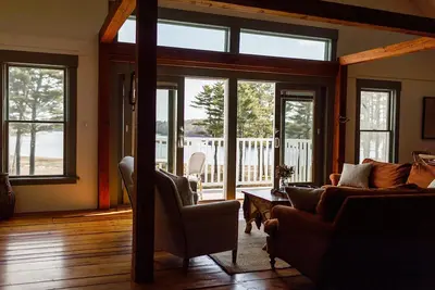 Image de Beautiful waterfront barn home near Popham Beach, Dock and Mooring