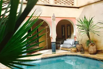 Image de Riad de charme au cœur des remparts de la Kasbah avec piscine jacuzzi hamam