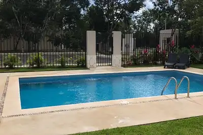 Image de 8 minutes from the beach! Ideal apartment with pool, live the Riviera Maya