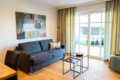 Image de Apartment mit 38qm, 1 Schlafzimmer, 1 Wohn-schlafzimmer, Max. 4 Personen