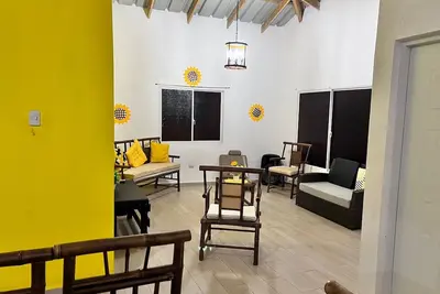 Image de Sunflower village in the jarabacoa mountains near the river