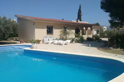 Image de Villa indépendante pour 6 pers. , 150 m. de la plage, piscine privée