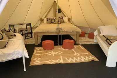 Image de Hébergement nature tout confort avec vue sur la vallée de la Dordogne