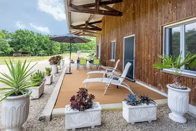 Appartement climatisé \"Wild & Free\" du Haras de Château de Bellevue