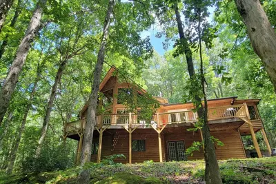 Image de Spacious, Wooded views near Helen and Dahlonega