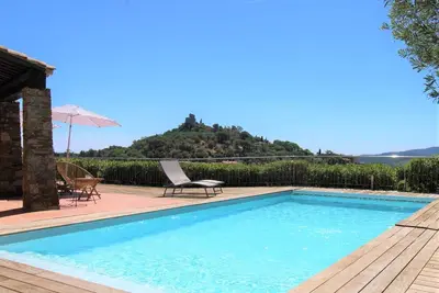 Image de Villa avec piscine privée vue sur Grimaud