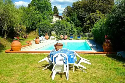 Image de La Merlaia Beauty and Quietness with Pool on Hills of Florence