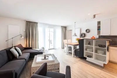 Weisse Villa - Apartment für bis zu 4 Personen am Hafen von Büsum