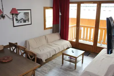 Image de Appartement 3 pièces, 6 pers, animaux acceptés, casier à skis