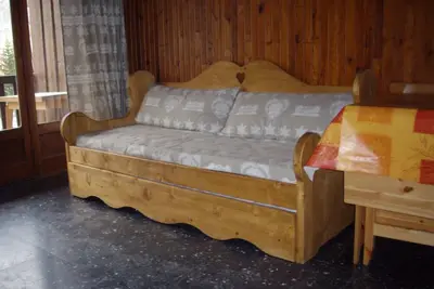 Image de Studio pour 4 personnes, 2*, balcon Ouest, au cœur de Valloire, à 140m des remontées et commerces