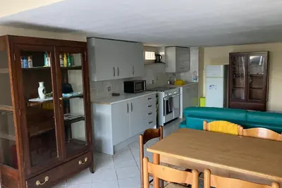 Ground floor apartment can sleep up to 6