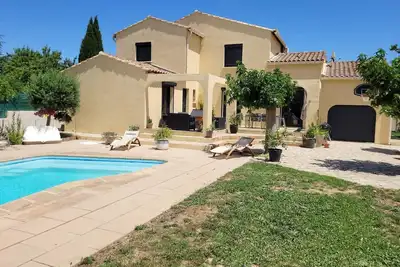 Image de Villa familiale 160m2 avec piscine proche plage - 5 chambres