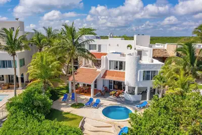 Balam Ek. Four bedroom ocean front villa in the heart of Akumal!