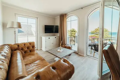 Image de View 13, 3 Zi. , 49m², 2. Stock, Balkon, Fahrstuhl, Meerblick - Villa Ocean View