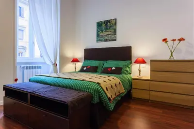 Image de Apt next the Vatican both museum entrance\\St Peter's basilica, Metro, a. c. , wifi