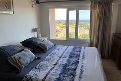 Image de Très agréable T3 haut petite résidence : 6 pers, vue mer & montagne, 5 mn plage,