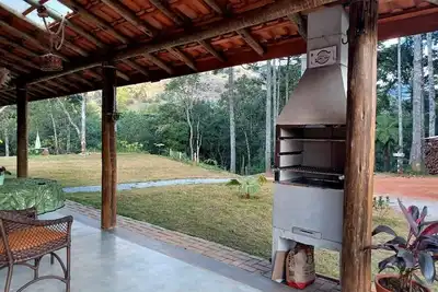 Image de Complete, comfortable house with fireplace and just for you.