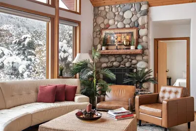 Image de ★★★★★MillionDollar♟Chalet⛷Ski. FishingHike. Raft