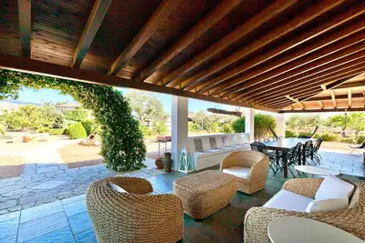 Image de Villa Giulia avec piscine et vue mer