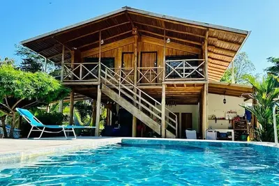Casa Gratitud, private beach cabana with pool
