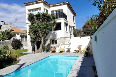 Image de Villa climatisée, piscine, plages et parking