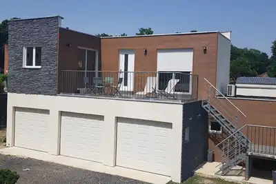 Image de Logement avec grande terrasse