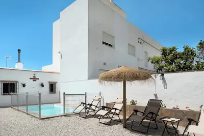 Image de Villa « El Abanderao » avec piscine privée, Wi-Fi et climatisation