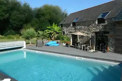 Image de impasse Paisible, piscine privée, sans visàvis, Mer, Campagne 3000m2.