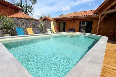 Image de Magnifique maison tout confort avec piscine chauffée