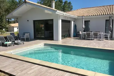Image de Moliets, Villa  Avec Piscine A 3. 5 Km De La Plage
