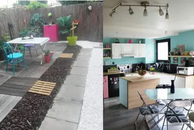 Image de Venez loger au coeur des Jo! Rare : 2 chambres, avec jardin et parking privés