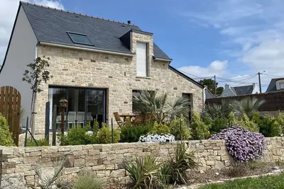 Image de Les Brahea - Maison neuve dans un village typique de bord de mer - Sainte-Barbe