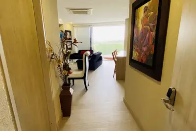 Image de Apto de lujo a 300 metros de la playa con jacuzzi