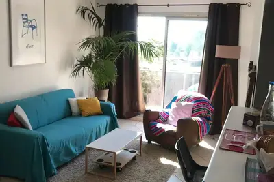 Image de Grand et agréable 2 pièces, terrasse plein sud