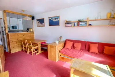 Image de Appartement 2 pièces confortable avec balcon au pied des pistes