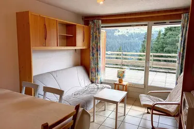 Image de Appartement 3 pièces confortable au centre de Flaine avec terrasse