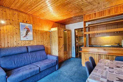 Image de Studio confortable à Flaine, balcon et proximité pistes