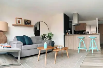 Image de Modern apartment Poblado 1bd Ac balcony Coworking