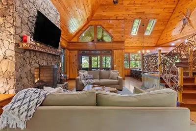 Image de Custom Mountain Cabin With Sunset Views